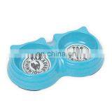 Eco-friednly Cat Bowl Bamboo Fiber Dog Bowl Double Pet Bowl thumbnail-3