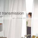 Wholesale Ready Made Modern Solid Color Half-shading Silk Velvet Decoration Fabric Curtain for Living Room thumbnail-1