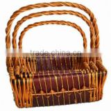 2016 food fruit flowers clothes store willow basket