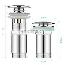 Vessel Bathroom Slivery Luxury Pop up Drain Waste thumbnail-3