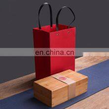 Handmade Lacquer Custom Wooden Bamboo Box With Lid Wood Packaging Boxes thumbnail-1