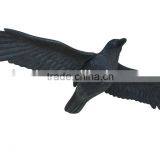 Garden Decoration-Garden flying plastic crow