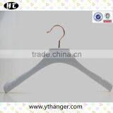 White Wooden Hanger and Pants Hanger for Luxury Garment thumbnail-5