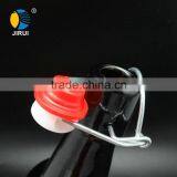 Wholesale 500ml High Quality Food Grade Amber Glass Beer Bottle With Swing Top thumbnail-6