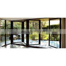 Insulated Soundproof Exterior Aluminum Glass bi Folding Door