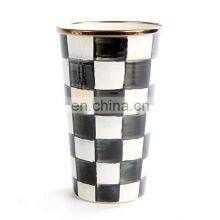 Wholesale Custom Logo Stainless White Stainless Steel Enamel Cup thumbnail-1