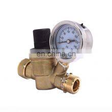 NPT 3/4'' Lead-Free Water Pressure Regulator Valve With Improved Pressure Gauge thumbnail-2