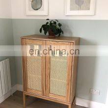 100% Natural Rattan Cane Webbing Woven Mesh Webbing Half Bleached thumbnail-5