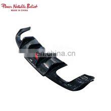 KB Style Carbon Fiber Diffuser For Audi S3 Sedan High Quality Rear Bumper Diffuser Really Carbon Fiber Diffuser 2017-2019 thumbnail-2