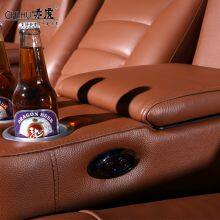 High End VIP Home Cinema Sofa Chair Electric Recliner Armchair Private Theater Furniture Power Modern Recliners Sofa thumbnail-4