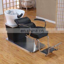 Shampoo Bed Barber Shop Special Shampoo Bed Deep Ceramic Basin Half Lying Flush Bed thumbnail-2