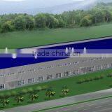 Prefab Epoxy Painting Light Steel Structure Workshop /warehouse thumbnail-2