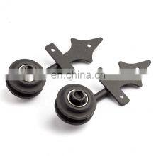 Antique Classical Decorative Door Adjustable Slider Track Interior Sliding Barn Door Hardware thumbnail-4