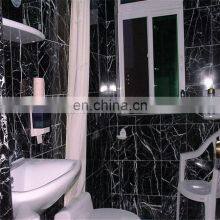 China Nero Marquina Black Marble Floor Tile Patterns u007F thumbnail-5