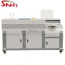 A3 A4 Full Automatic Spine & Side Glue Paper Processing Packing Binder Book Binding Making Machine thumbnail-5
