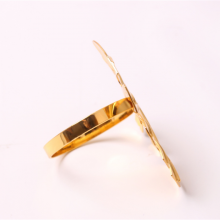 Home Ware Table Accessories Artificial Plant Turtle Leaf Napkin Ring thumbnail-5