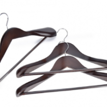 Luxury Natural Wood Coat Hangers For Garment thumbnail-2