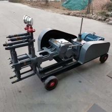 Movable Cement Grouting Machine Manual Cement Grout Pump Speed Regulation