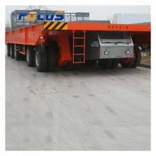 Multi Axle Hydraulic Heavy Duty Low Bed Tuck Trailer Pengangkut Alat Berat Transport Heavy Equipment Modular Trailer for Sale thumbnail-3