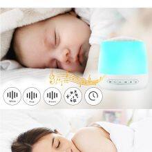 Smart Wifi White Noise Sound Machine With Baby Night Light,34 Soothing Music Built-in to Help Sleep and Wake up in the Morning thumbnail-4