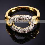 Top Quality Dongguan Factory White Gold Plated CZ Simple Fashion Jewelry Nice Ring thumbnail-3