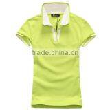 The New 2015 Summer Wear Women's Cotton and Colorful Candy Color Collar Short Sleeve Polo Shirt thumbnail-5