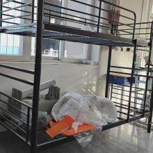 Qualitäts-Doppel-Metall-Bunkbett, das auch als zwei Einzelbetten verwendet werden kann, geeignet für Dormitories, Fertighäuser, Schulen usw. thumbnail-2