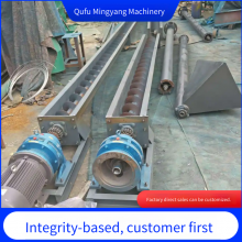 159 Stainless Steel Vertical Screw Elevator, Plastic Pellet Screw Feeder, U-shaped Trough Feeder thumbnail-4