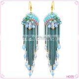 Hot Sale New Designs for Women Chain Earring ,2015 Fashion Design Tassels Earrings thumbnail-1