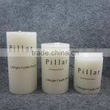 White Solid Pillar/ Multi-colored Solid Pillar Candle thumbnail-3