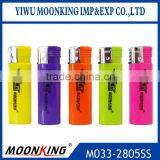 China Yiwu Wholesale Cheap Price Plastic Electric Ignition Butane Gas Cigarette Lighter thumbnail-1