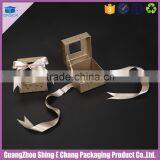 High Quality Factory Manufacter Paper Gift Packaging Box With Window/ribbon thumbnail-3