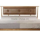 American Country Style Solid Wood King Size Bedroom Furniture Set thumbnail-3