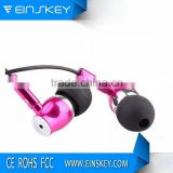 best fashion metal earphone with mic for smart mobile phone