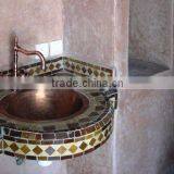Moroccan Brass Sink thumbnail-1