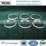 ROUND THIN OPTICAL QUARTZ GLASS PLATE/RING thumbnail-3