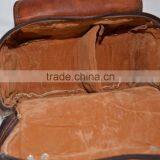 Indian Real Leather Vintage Messenger Handmade Shoulder Cross Body Bag Briefcase Laptop Satchel Camera Bag thumbnail-4