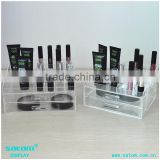 Clear Makeup Case Organiser Acrylic Drawer Storage Jewelry Cosmetic Display Box