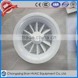 High Quality Aluminium Round Air Diffuser With Plenum Made in China thumbnail-2