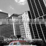 PET 3D Lenticular Poster of Building Decoration Picture