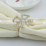 Table Decoration & Accessories Type Rhinestones Flower Shape Wedding Napkin Ring thumbnail-4