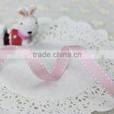 100% Polyester Decoration Woven Dot Ribbon Custom Printed Ribbon thumbnail-3