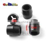 5/32"(4mm) Cylinder Soft Slider Cord Ends For Reband Paracord Sportswear Garment Backpack Accessories #FLS148 thumbnail-1