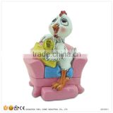 Resin Rooster Figurine Chinese Zodiac Animal Figurines