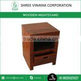 High Quality Hot Sell Bedroom Furniture Wooden Nightstand With Unique Design thumbnail-1