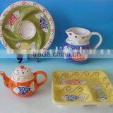 Handpainted Dolomite Tableware