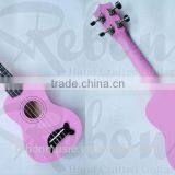 21 Size Pink Colour Ukulele thumbnail-1