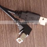 TOP Quality data transmission USB AM to Right Angle BM 2.0