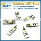 Canbus ERROR FREE T10 4 SMD LED Car Side Wedge Light Bulb Lamp