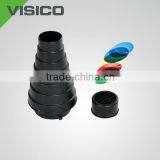 Photography Studio Photo Conical Snoot Light Control Snoot & Honeycomb Bowens Mount for Studio Flash Strobe Accesories thumbnail-6